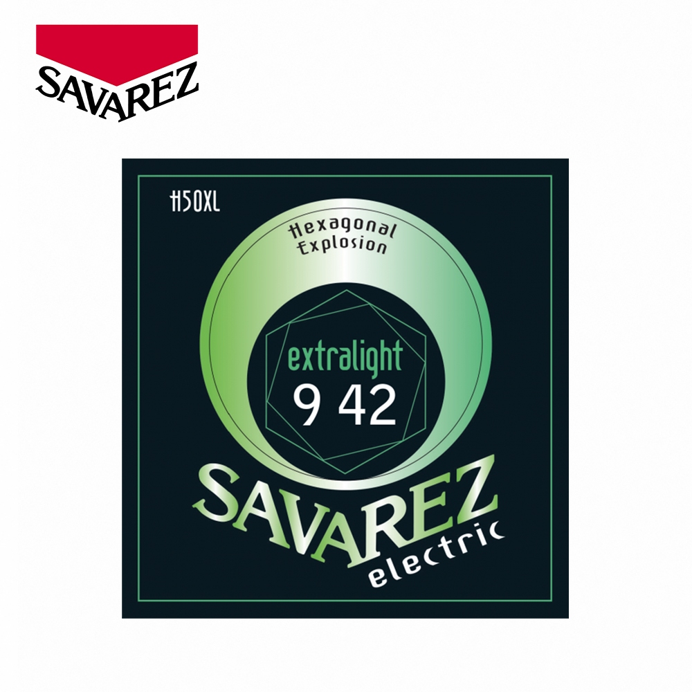 SAVAREZ H50XL EXTRA LIGHT 鍍鎳電吉他弦 09-42【敦煌樂器】, , large