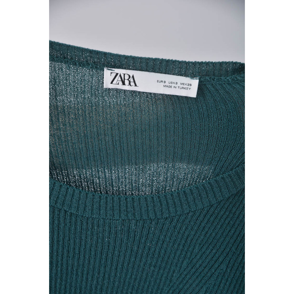 (L) zara綠色洋裝二手衣, , large