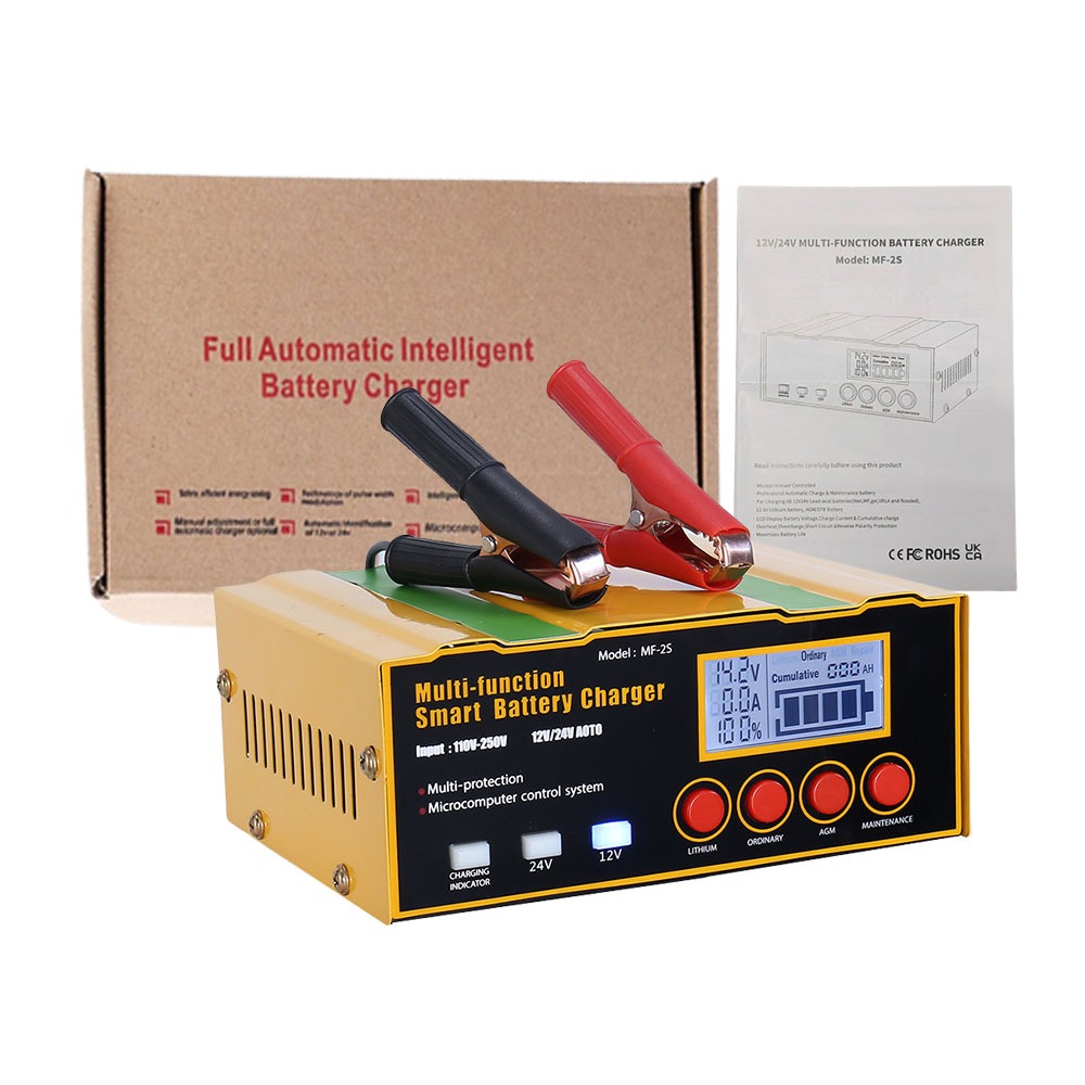 12/24V High-End Four-Mode Battery Charger, , large