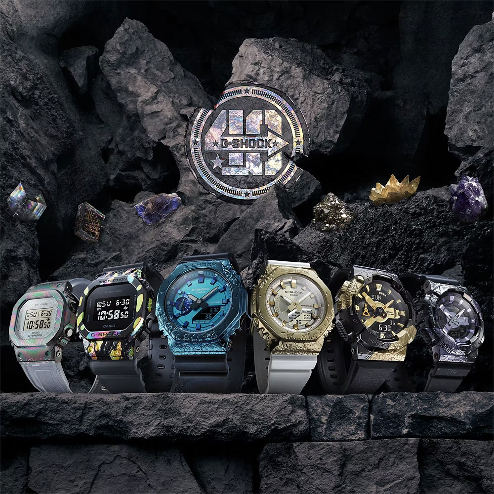 CASIO 卡西歐 G-SHOCK 40 週年探險家之石系列 電子錶 GM-5640GEM-1, , large