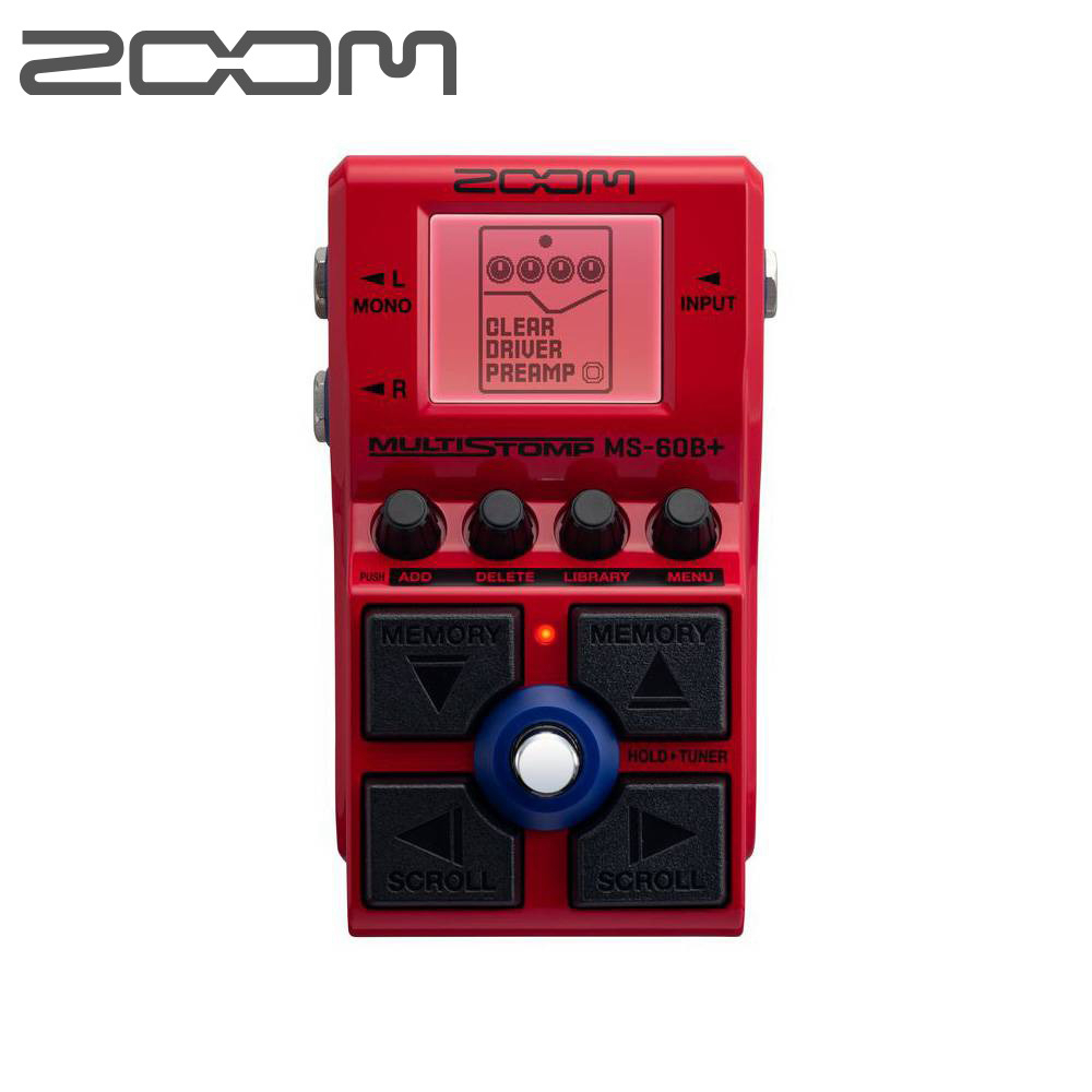 ZOOM MS-60B+ 電貝斯綜合效果器【敦煌樂器】, , large