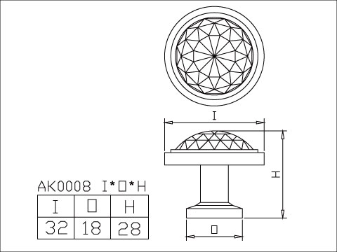 【協進五金】水晶把手 透明+吊鉻, , large