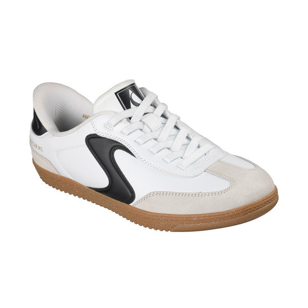 Kixpress-Skechers Hotshot 女 運動休閒鞋 德訓鞋 寬楦 舒適 穿搭 白 黑 [185322WWBK], , large