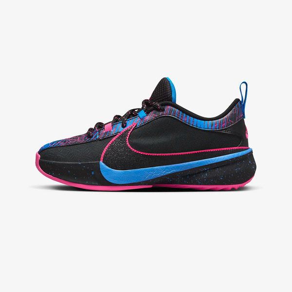[Kixpress] Nike Freak 5 SE GS 大童 籃球鞋 運動 訓練 球鞋 字母哥 緩震 穩定 黑藍 [FB8979-400], , large