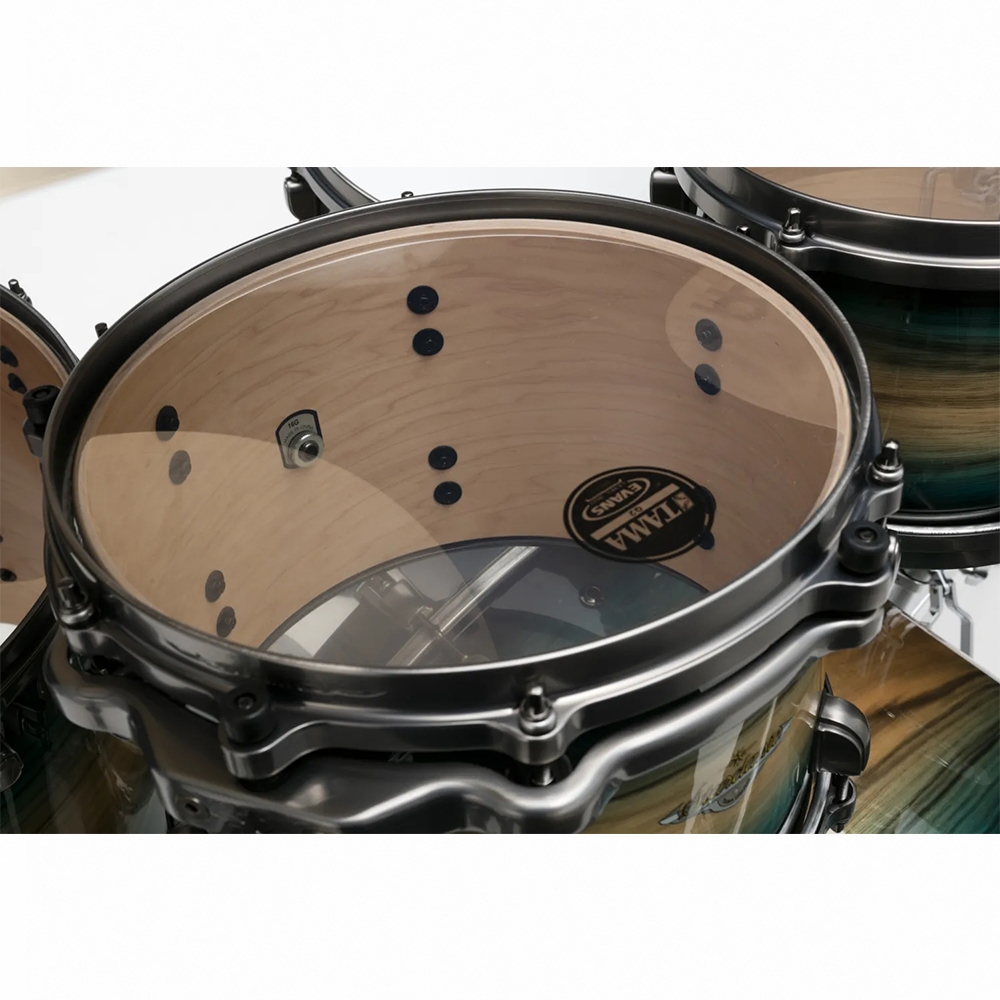 TAMA Starclassic Maple ME42TZUS-LEWB 四件式 爵士鼓組 綠煙燻胡桃木色【敦煌樂器】, , large