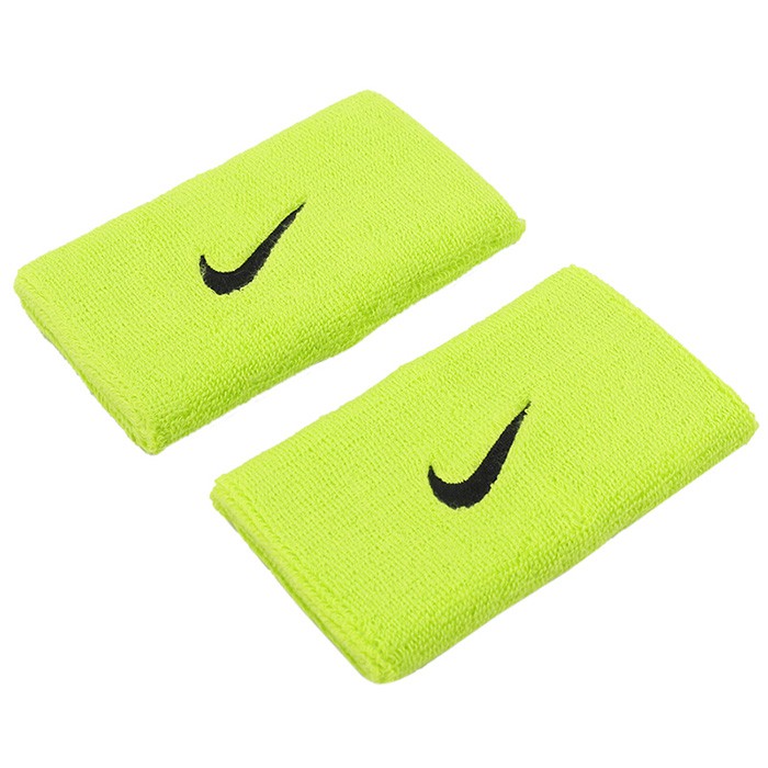 NIKE 吸汗 SWOOSH 單色加長腕帶 護腕 BASKETBALL系列 NNN05 雙入裝 【樂買網】, , large