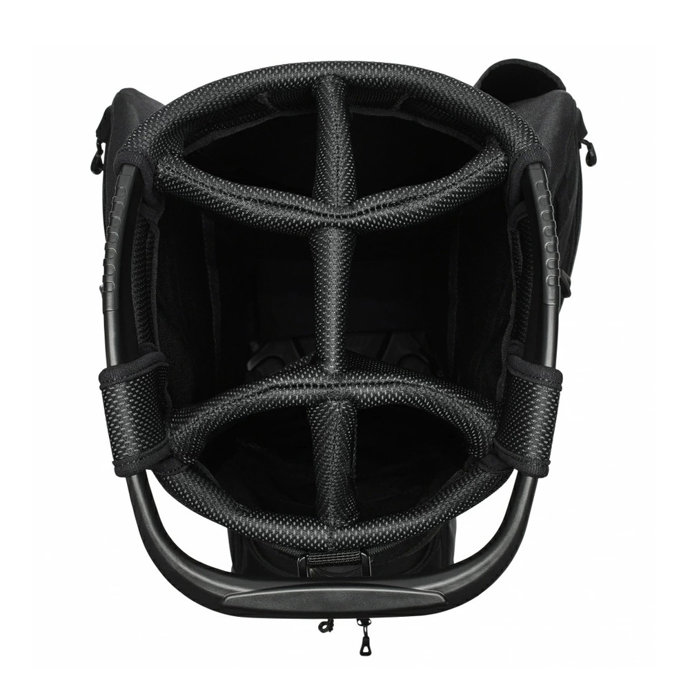 NIKE PERFORMANCE CART 球桿袋 ASIA 高爾夫球袋 6格 隔熱袋 防水罩 拉鍊球袋 把手 背帶 黑, , large