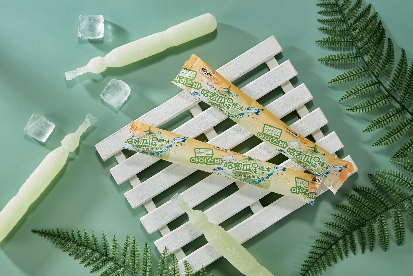 [Daxin] Korean style popsicles-cantaloupe/Korea authorized/popsicles