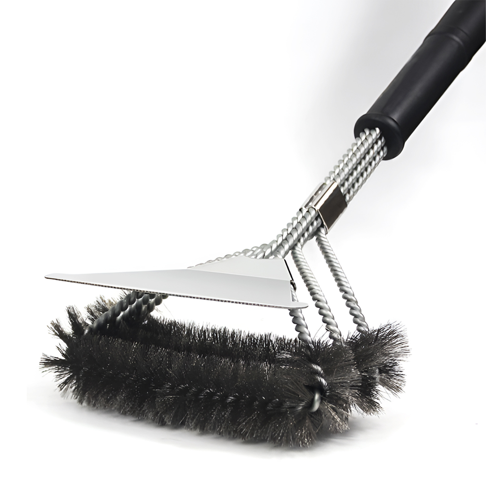 long-handle-stainless-steel-bbq-brush, , large