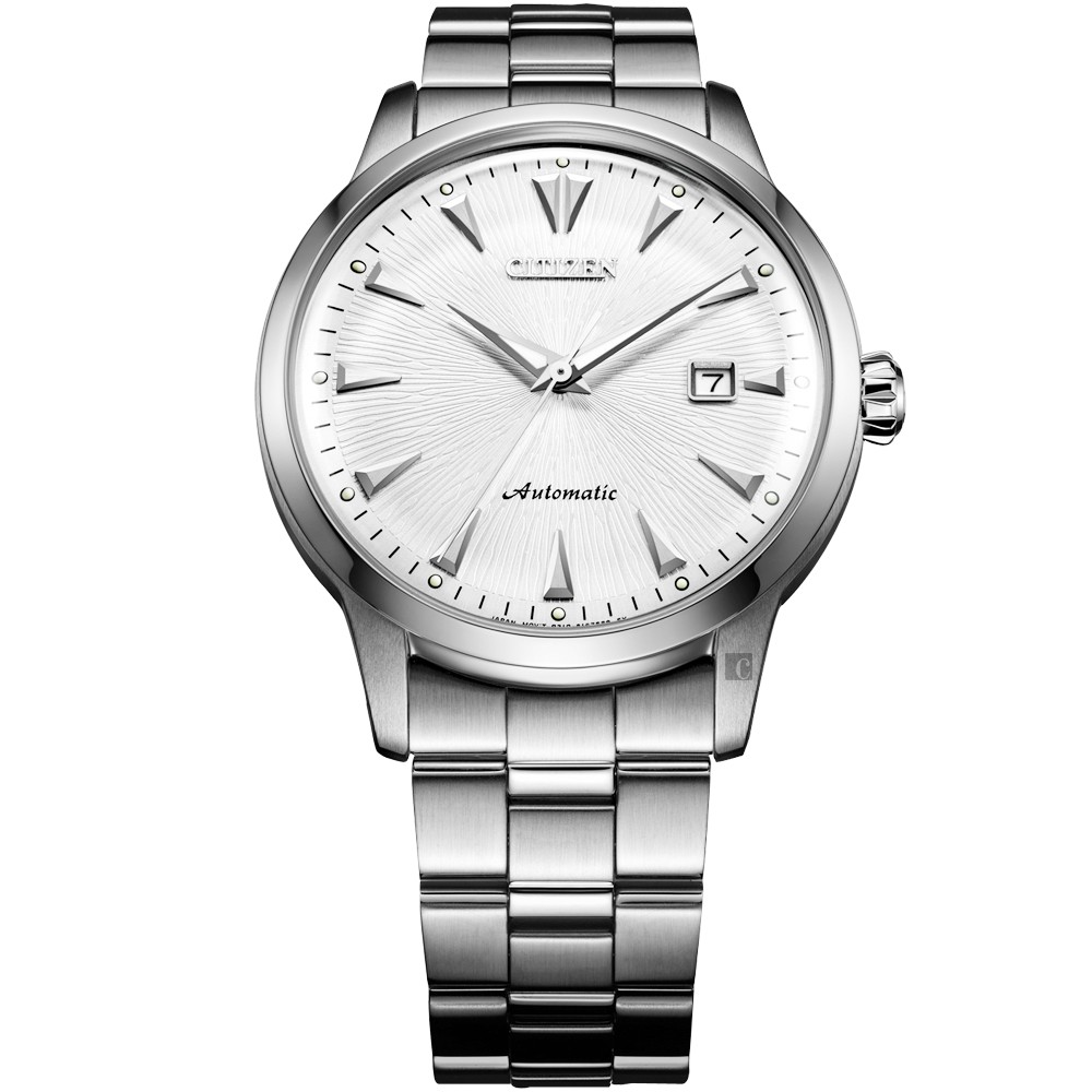 CITIZEN 星辰 限量黑潮復古版 機械錶-41mm NK0001-84A, , large