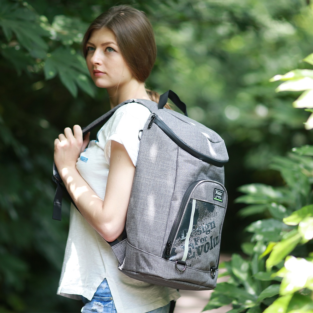 【Niche 樂奇】圓桶型防水後背包 相機包 攝影包 15.6吋筆電包 大容量 24L N-5204, , large