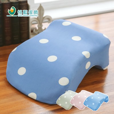 【格藍傢飾】水玉涼感舒壓午睡枕 (三色可選) 記憶綿 記憶枕 趴睡枕 午睡神器 辦公室