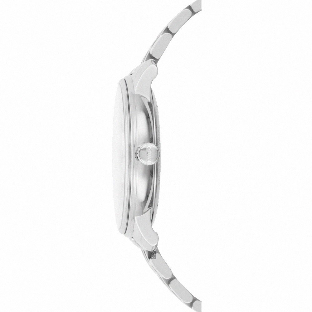 MIDO 美度 Baroncelli 永恆矽游絲天文台認證機械錶-藍x40mm  M0274081104100, , large