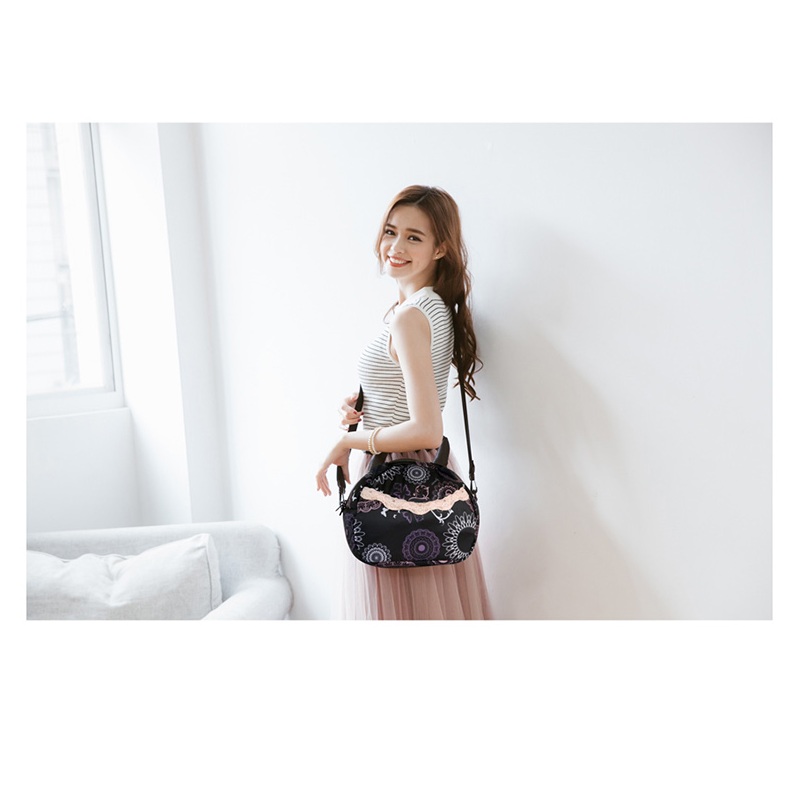 【iwow】 Ribbon Handy Tote / Original design painting, , large