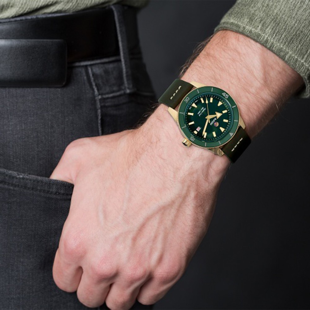 RADO 雷達 庫克船長青銅自動機械腕錶-42mm R32504315, , large