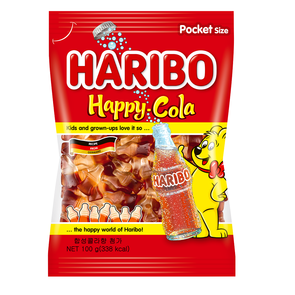 HARIBO Happy Cola 100g, , large