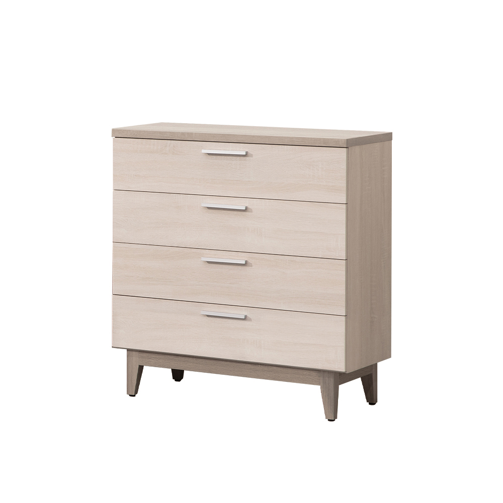 【唯熙傢俱】海瑟薇雙色四斗櫃 抽屜櫃, , large