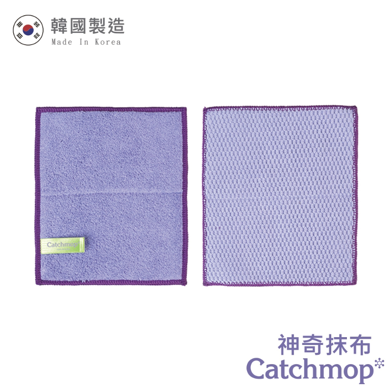 【THE LOEL】Catchmop 雙面多功能抹布 (1入裝&3入裝) / 適用任何地方、輕鬆擦拭、刮掉頑固污漬和吸附灰塵等, , large