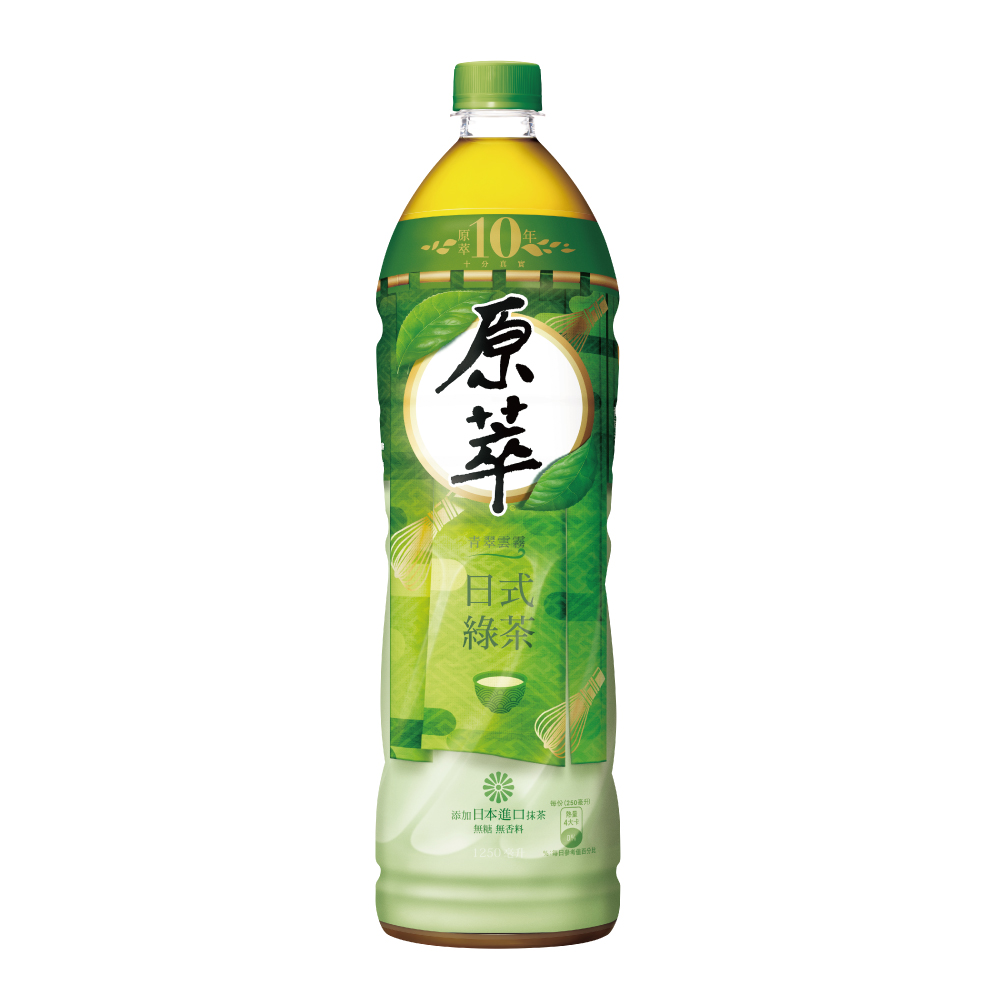 原萃日式綠茶1.25L