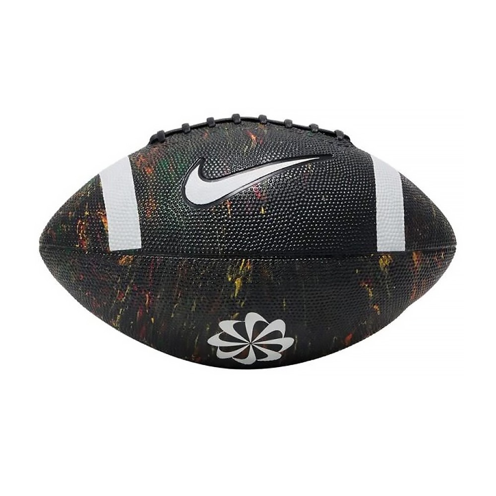 NIKE PLAYGROUND 橄欖球 9號球 美式橄欖球 比賽 訓練 戶外 運動 橡膠 耐用 緊密 黏手 手感佳 黑, , large