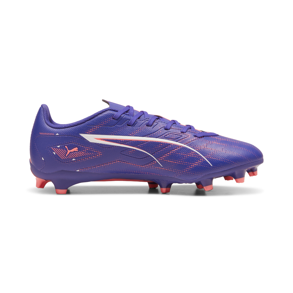 PUMA ULTRA 5 PLAY FG/AG 成人足球釘鞋 藍粉 草地釘鞋 大釘 10768901 【樂買網】, , large