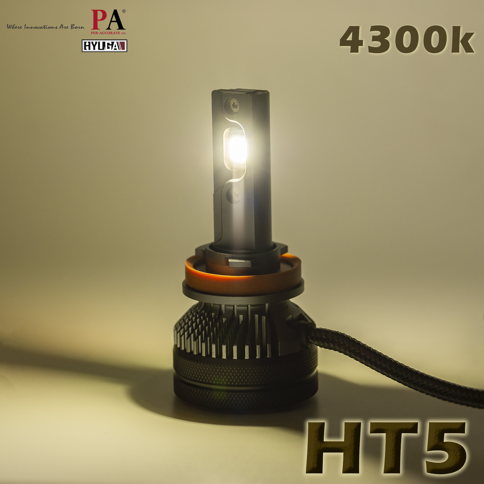 [PA LED] HT5｜暖白光 LED 大燈 霧燈 45W 高功率, , large