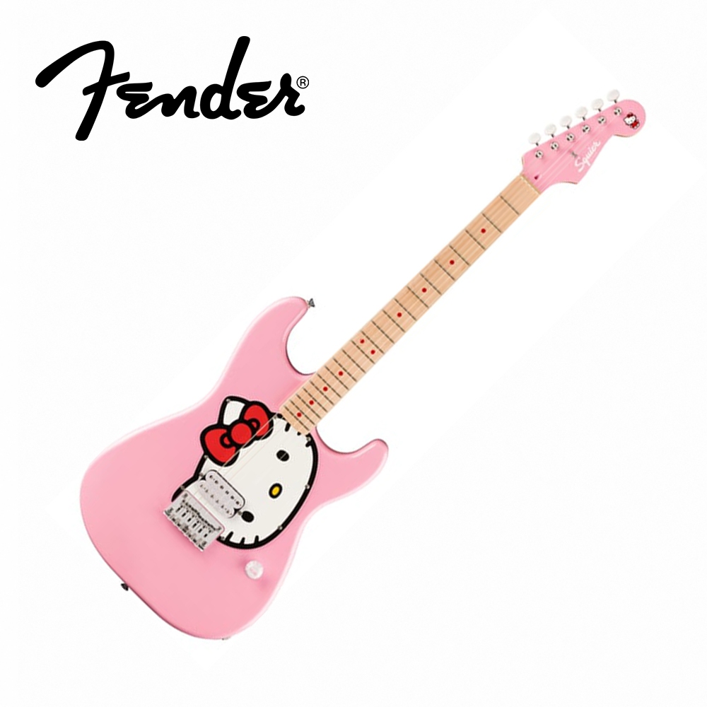 Fender x Hello Kitty Limited Edition Stratocaster 電吉他【敦煌樂器】, , large