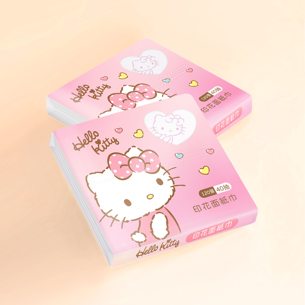 三麗鷗三層袖珍面紙(40抽)【旺達棉品】, , large