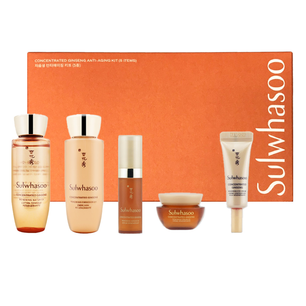【Sulwhasoo】 雪花秀 滋陰蔘旅行五入組, , large
