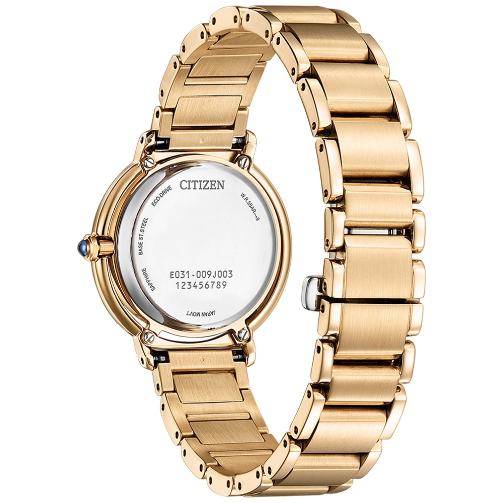 CITIZEN 星辰 L系列 Hebe田馥甄廣告款 珍珠貝光動能女錶 EM1103-86Y, , large