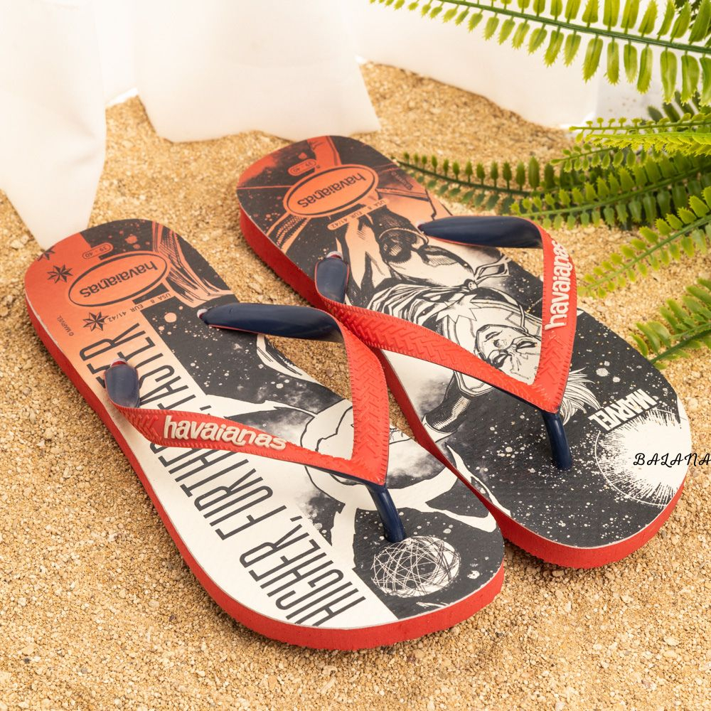 [巴拉娜巴西人字拖專賣店]中壢實體店面 Havaianas哈瓦仕 夾腳拖/人字拖鞋 TOP MARVEL 沙灘 海灘 海邊 男款, , large