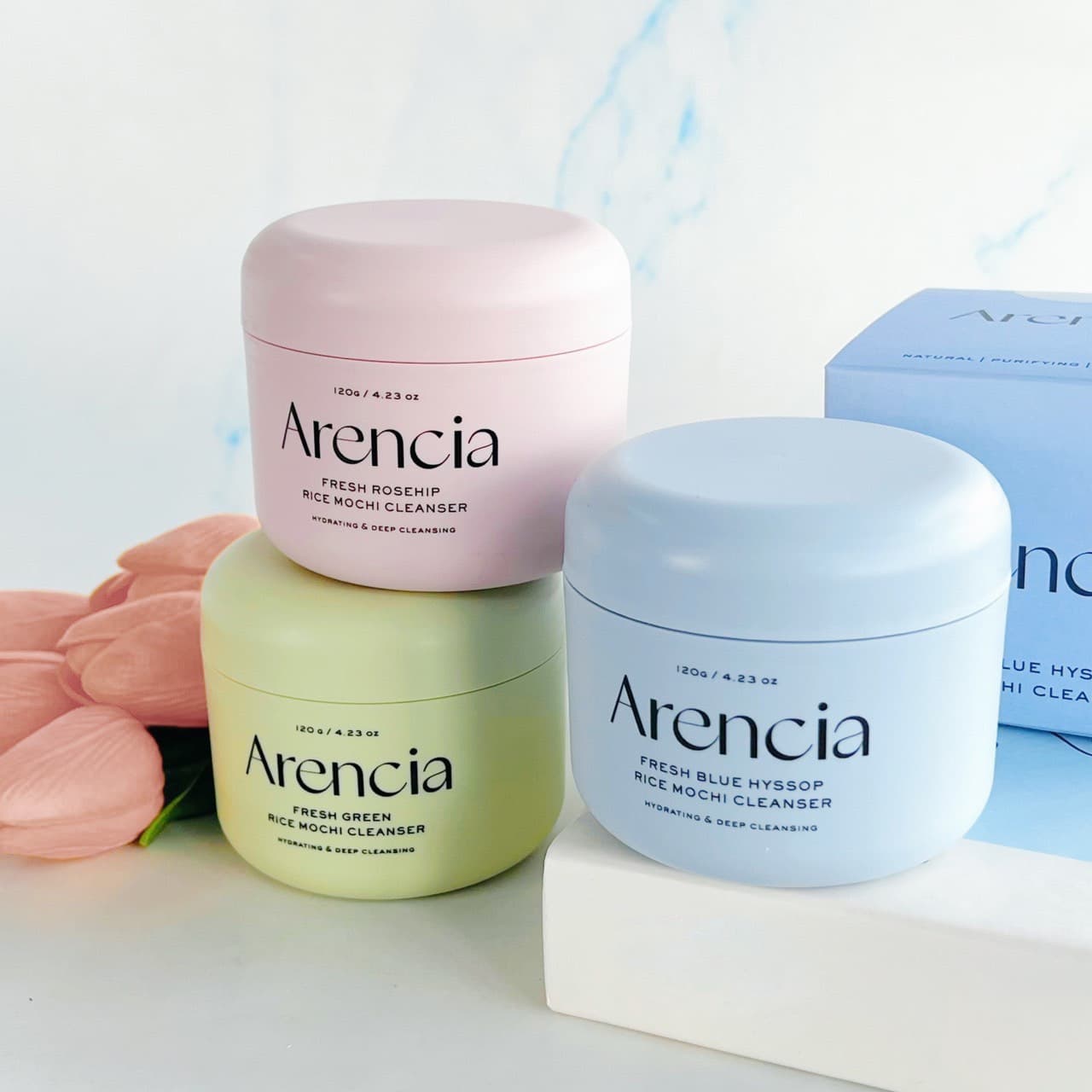 【Universo Mart】韓國Arencia 年糕潔面乳