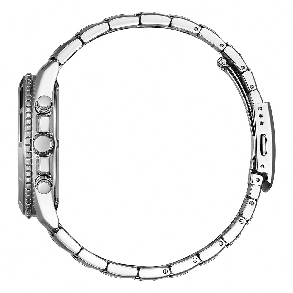CITIZEN 星辰 Chronograph 紳男計時手錶-銅色面/44mm  AN8200-50X, , large