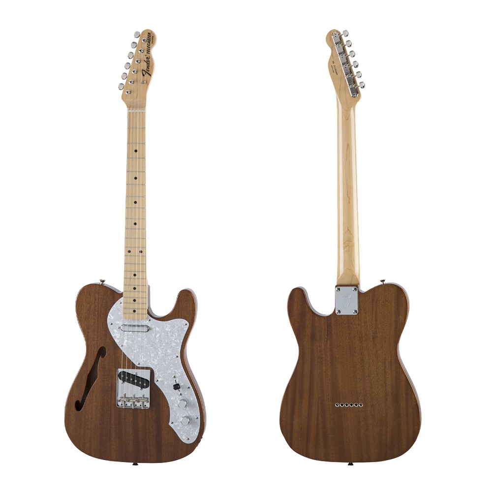 Fender MIJ Traditional 69 Tele Thinline 半空心電吉他 木紋【敦煌樂器】, , large