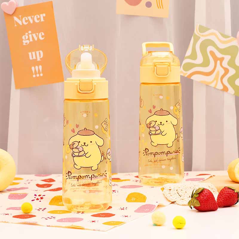 『HOUSUXI·舒希』三麗鷗布丁狗-Tritan 彈蓋水瓶620ml(A3), , large