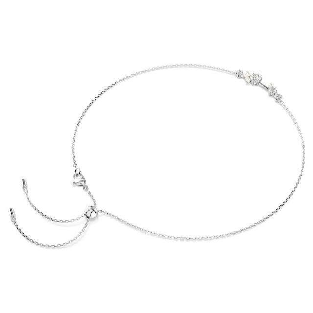 SWAROVSKI 施華洛世奇 Constella 星映水晶珍珠 滑動調節式項鍊(5705626), , large