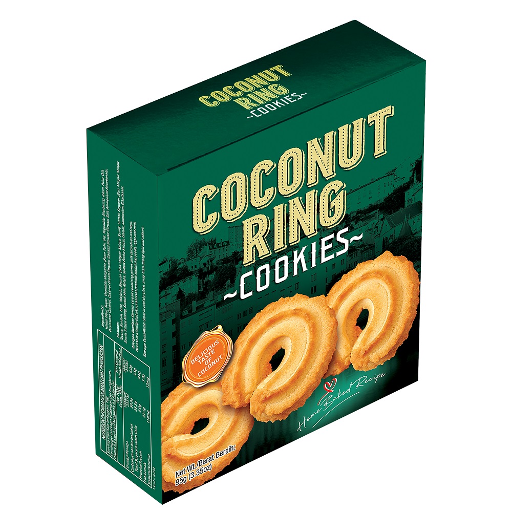 Coconut Ring Cookies, , large