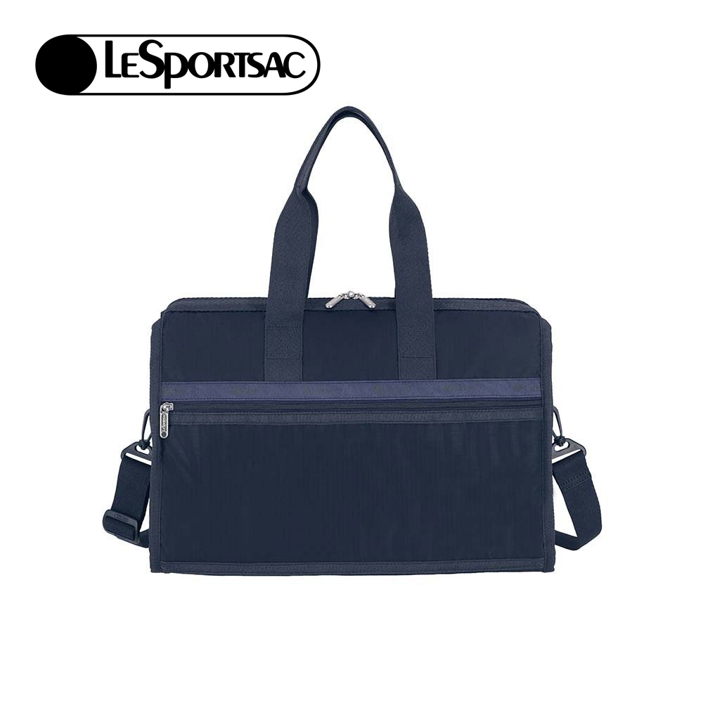 LeSportsac Deluxe Med Weekender 中型外出旅行袋/ 深海藍, , large