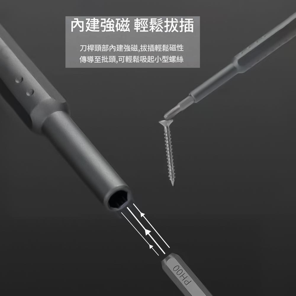 24-piece precision S2 screw repair tool set (aluminum alloy), , large