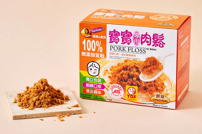 [ 媽媽的廚房 ] 寶寶專用肉鬆 (原味) 156克 * 12 盒, , large