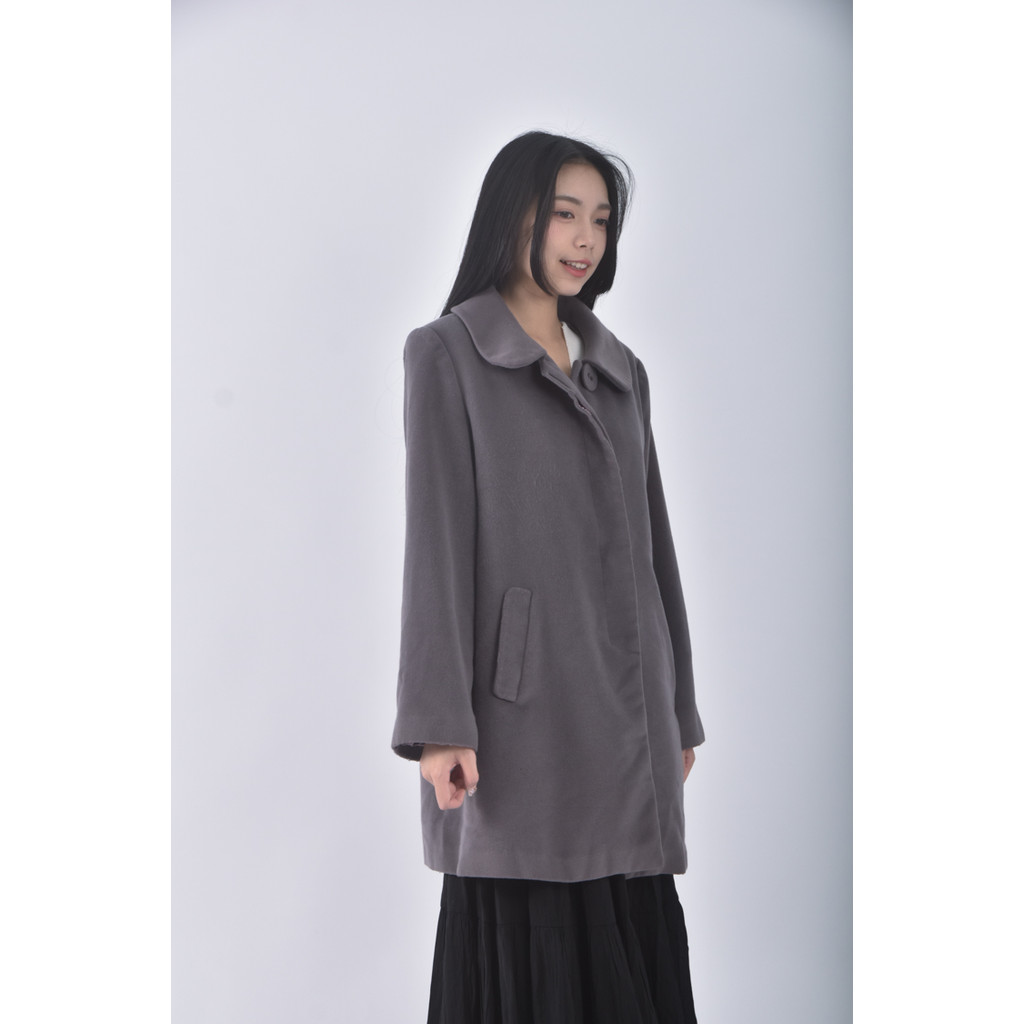 (M) town wear質感灰色外套二手衣, , large