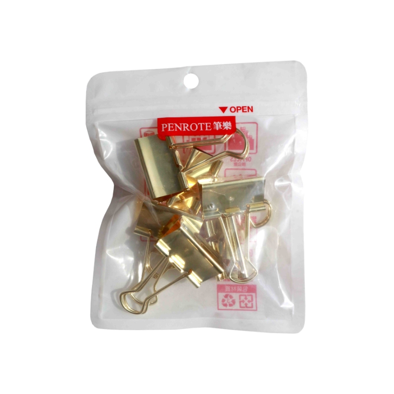 Gold Binder Clips &ndash; #3, , large