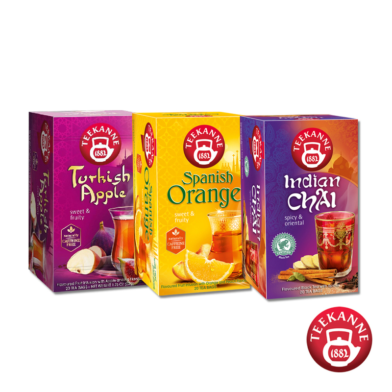 【TEEKANNE】Turkish Apple (2.5g x 20 bags/box) , , large