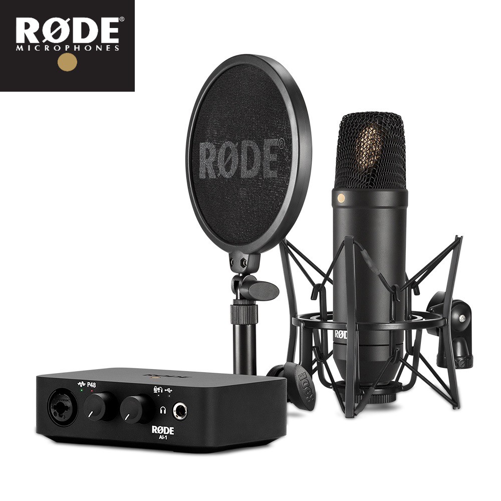 RODE NT1 AI-1 KIT 麥克風錄音介面套裝組 台灣公司貨【敦煌樂器】, , large