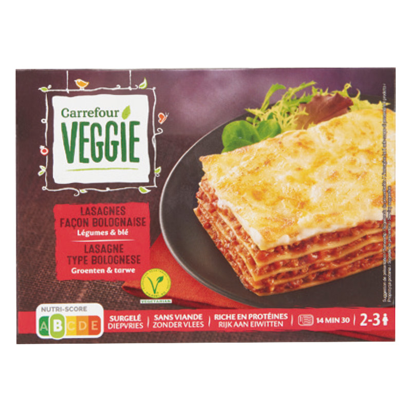 C- Italian Veggie Lasagna 600G, , large