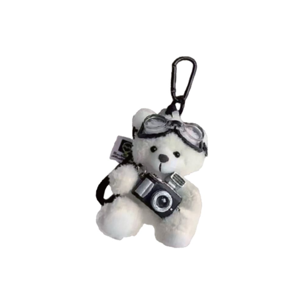 Cute bear flash camera pendant, , large