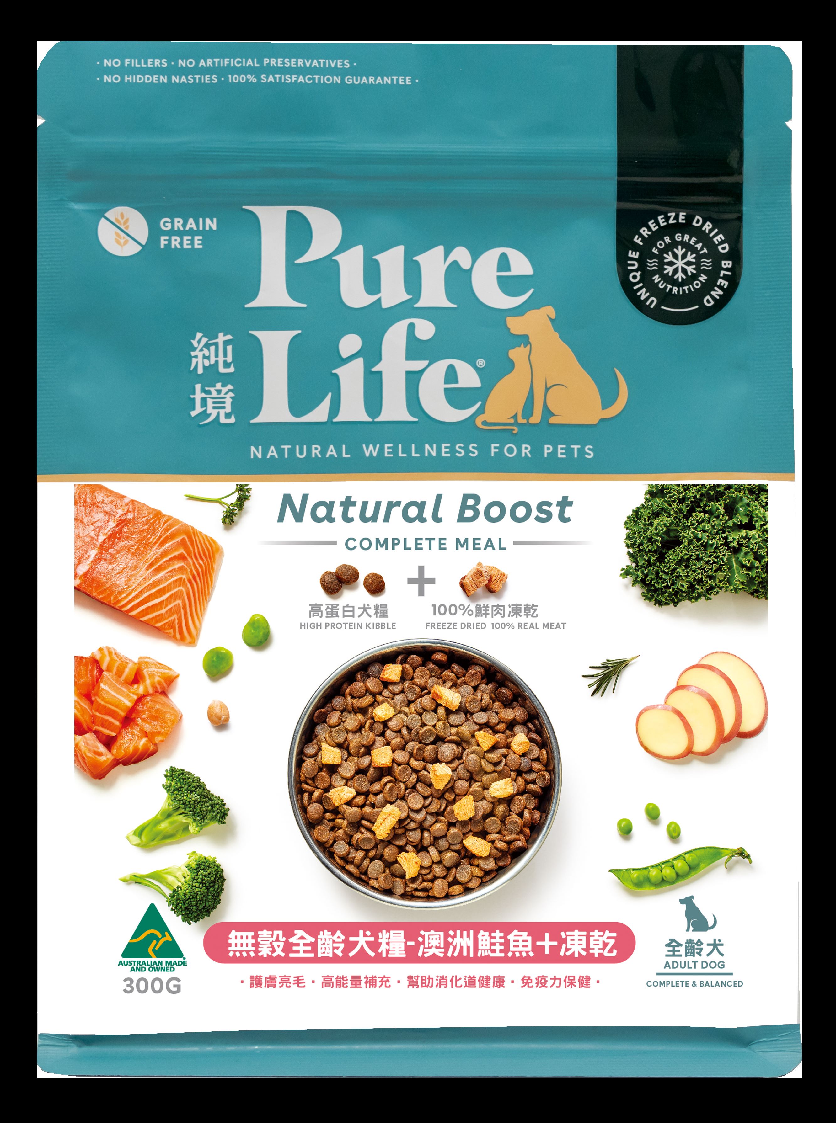 【拉拉寵物小舖】澳洲 純境 狗飼料 無穀 單一肉源, , large