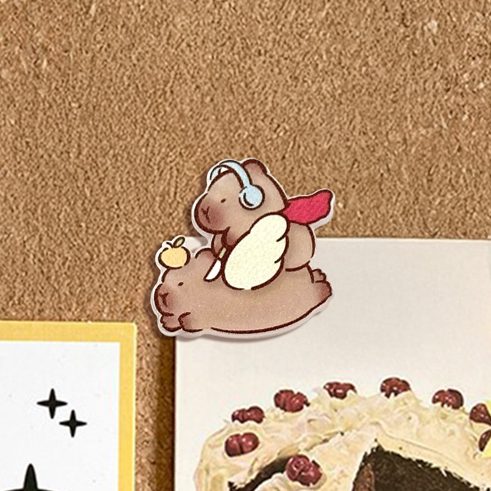 Cute Cartoon Push Pins, , large