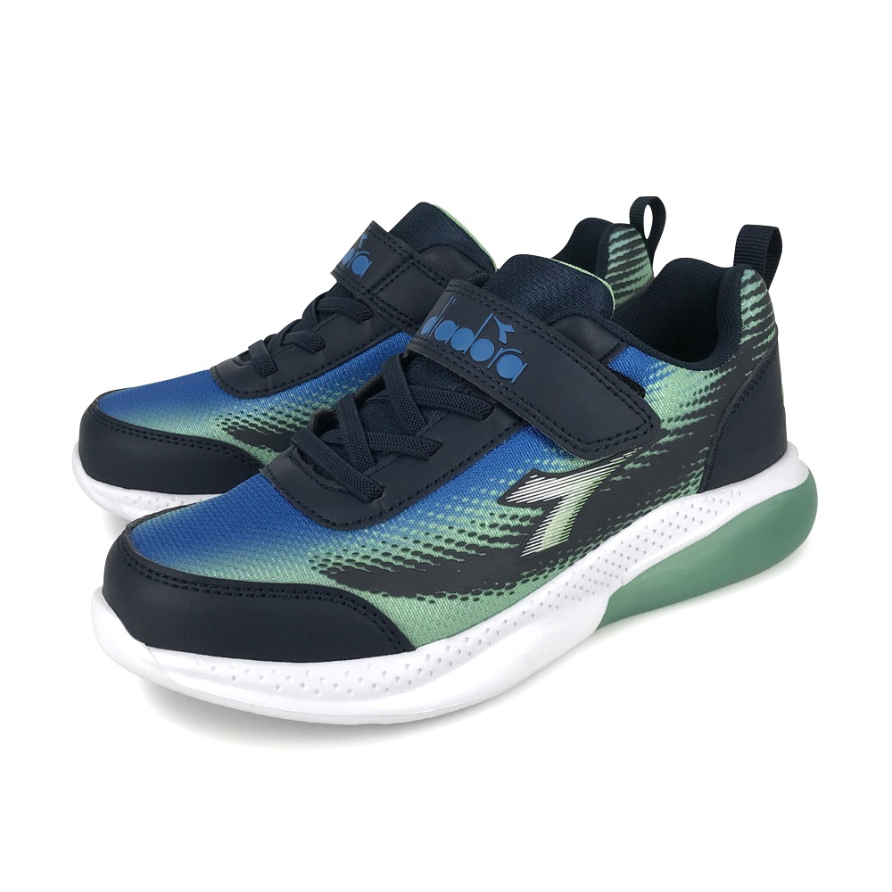 DIADORA迪亞多那 輕量兒童專業跑鞋 童運動鞋 童鞋 寬楦 透氣 康特杯 保護後跟 吸震 減壓 防滑 黑紅 藍綠 紫, , large