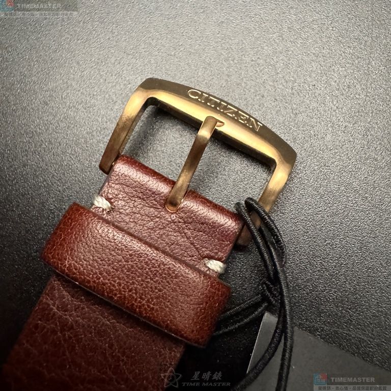 [星晴錶業]CITIZEN手錶,42mm,CI00020古銅色錶面古銅色錶殼咖啡色真皮皮革錶帶款, , large